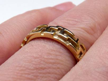 3D打印个性化艺术戒指设计样品